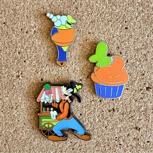 Disney Goofy Enamel Pins (Set of 3)